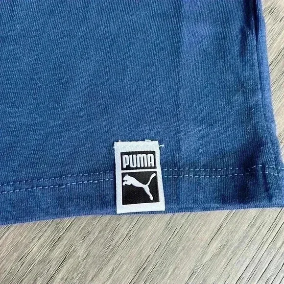 🌸4/$30🌸✨🆕puma🆕✨ |  Blue Puma t-shirt - Picture 8 of 8
